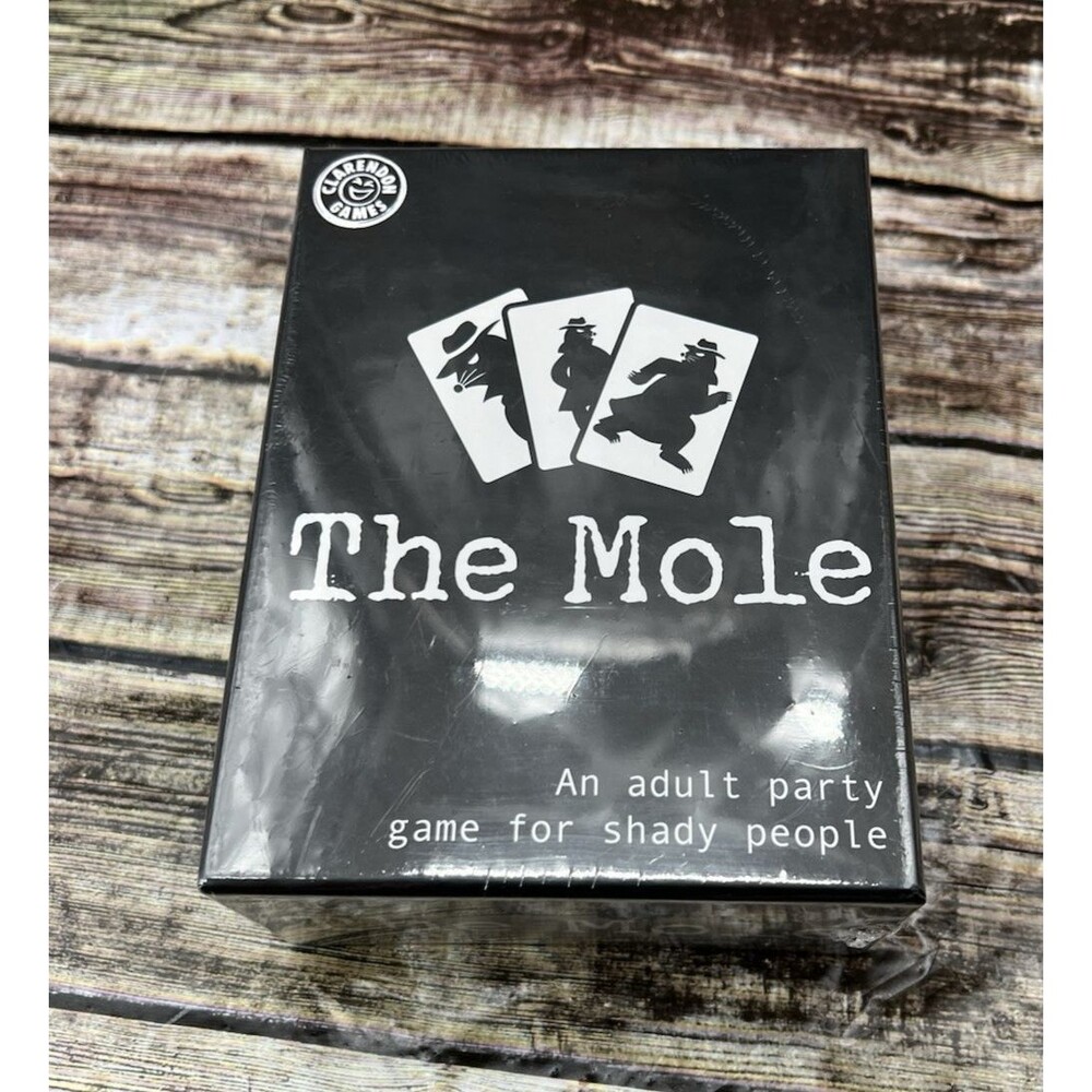 The Mole: An Adult Party Card Game For Shady People Clarendon Games SEALED